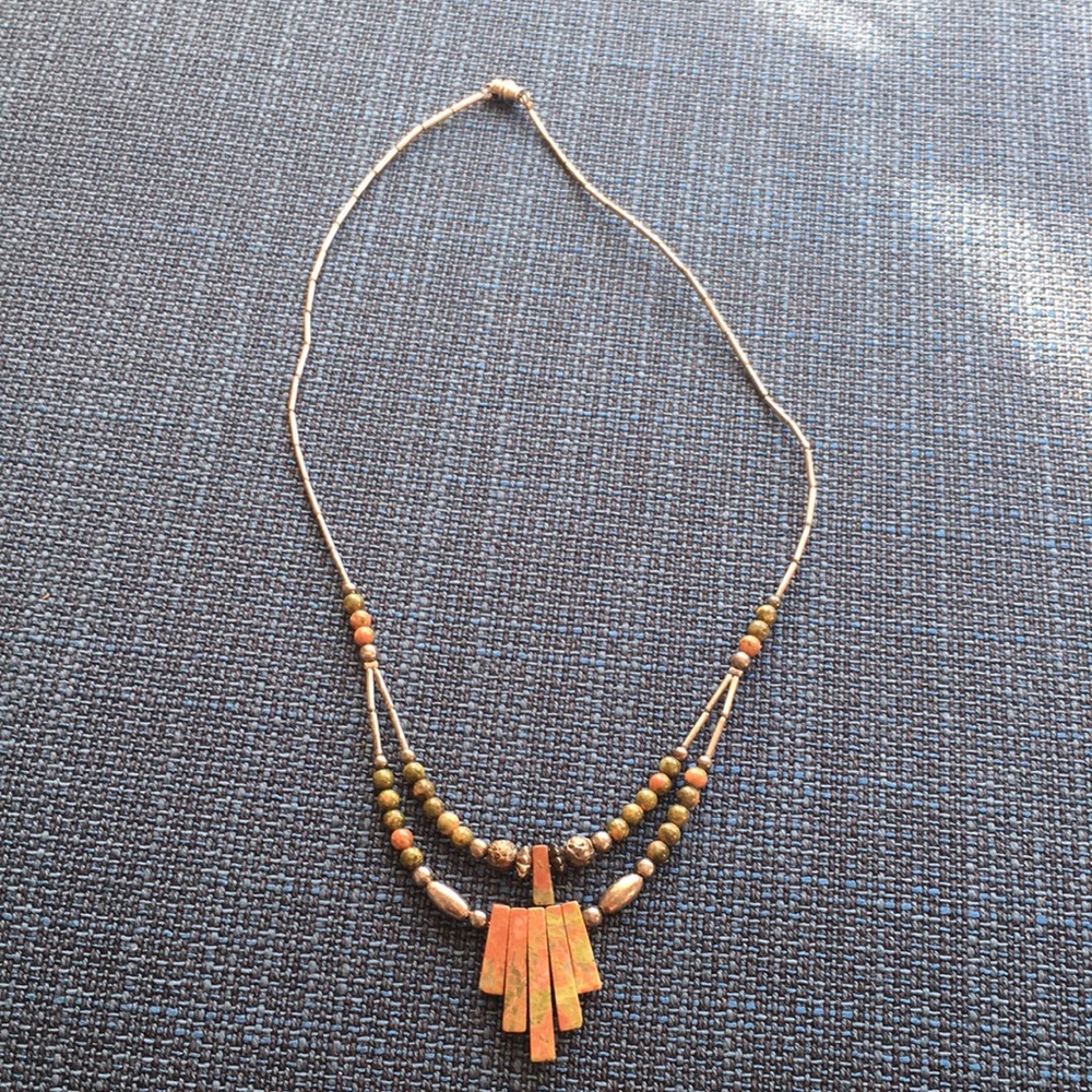 Native American Indian Inspired Necklace
